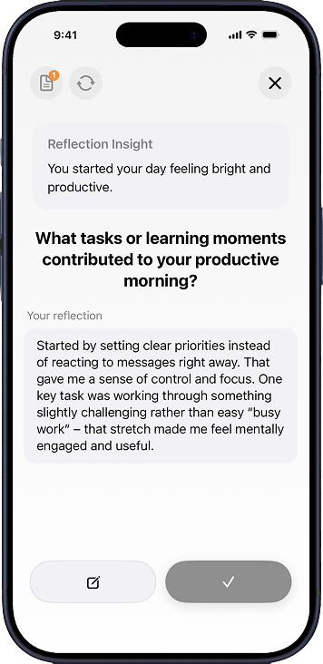 AI Backtrack Interface